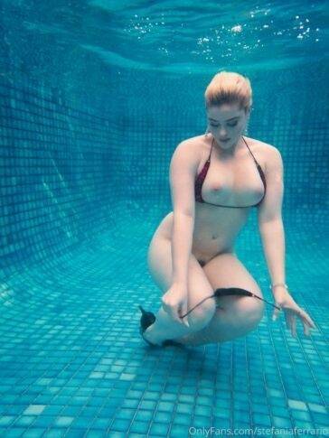 Stefania Ferrario Nude Underwater Pool Onlyfans Set Leaked - Australia on tubephoto.pics