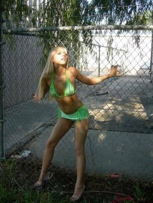 Blonde teen Jana Jordan models by herself in a few bikini combos - Jordan on tubephoto.pics