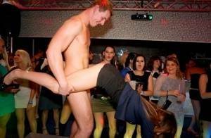 Cock starved females go wild over male stripper's cocks at party on tubephoto.pics