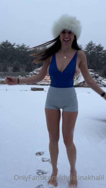 Christina Khalil Nipple Tease Snow Bodysuit Onlyfans Video Leaked - Usa on tubephoto.pics