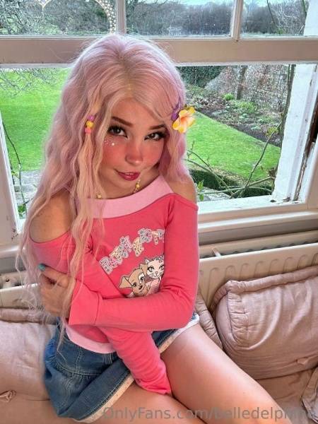 Belle Delphine Nude Cute In Pink Onlyfans Set Leaked on tubephoto.pics