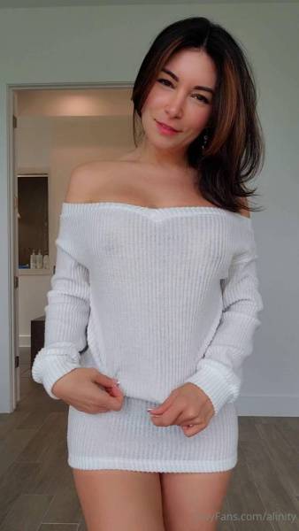 Alinity Nude Nipple See-Through Dress Onlyfans Video Leaked on tubephoto.pics
